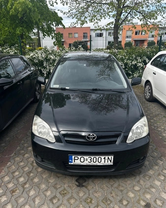 Toyota Corolla cena 11000 przebieg: 209427, rok produkcji 2004 z Poznań małe 137